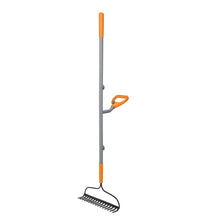 Load image into Gallery viewer, Ergie Systems ERG-BWRK16 Steel Shaft Strain Reducing Bow Rake | 55-Inch | 16-Tine