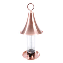 Load image into Gallery viewer, Martha Stewart MTS-CBF1 Real Copper Bird Feeder w/ 4 Feeding Ports