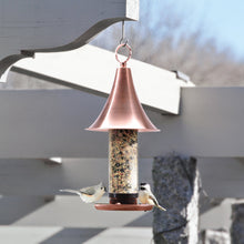 Load image into Gallery viewer, Martha Stewart MTS-CBF1 Real Copper Bird Feeder w/ 4 Feeding Ports
