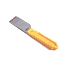 Load image into Gallery viewer, Nisaku Stainless Steel Scraper Knife, 1.5-Inch Blade Yellow
