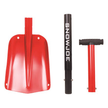 Load image into Gallery viewer, Snow Joe ATJ401M-RED  Compact Utility Shovel | 32-Inch | Aluminum | 3-Piece Smart Lock
